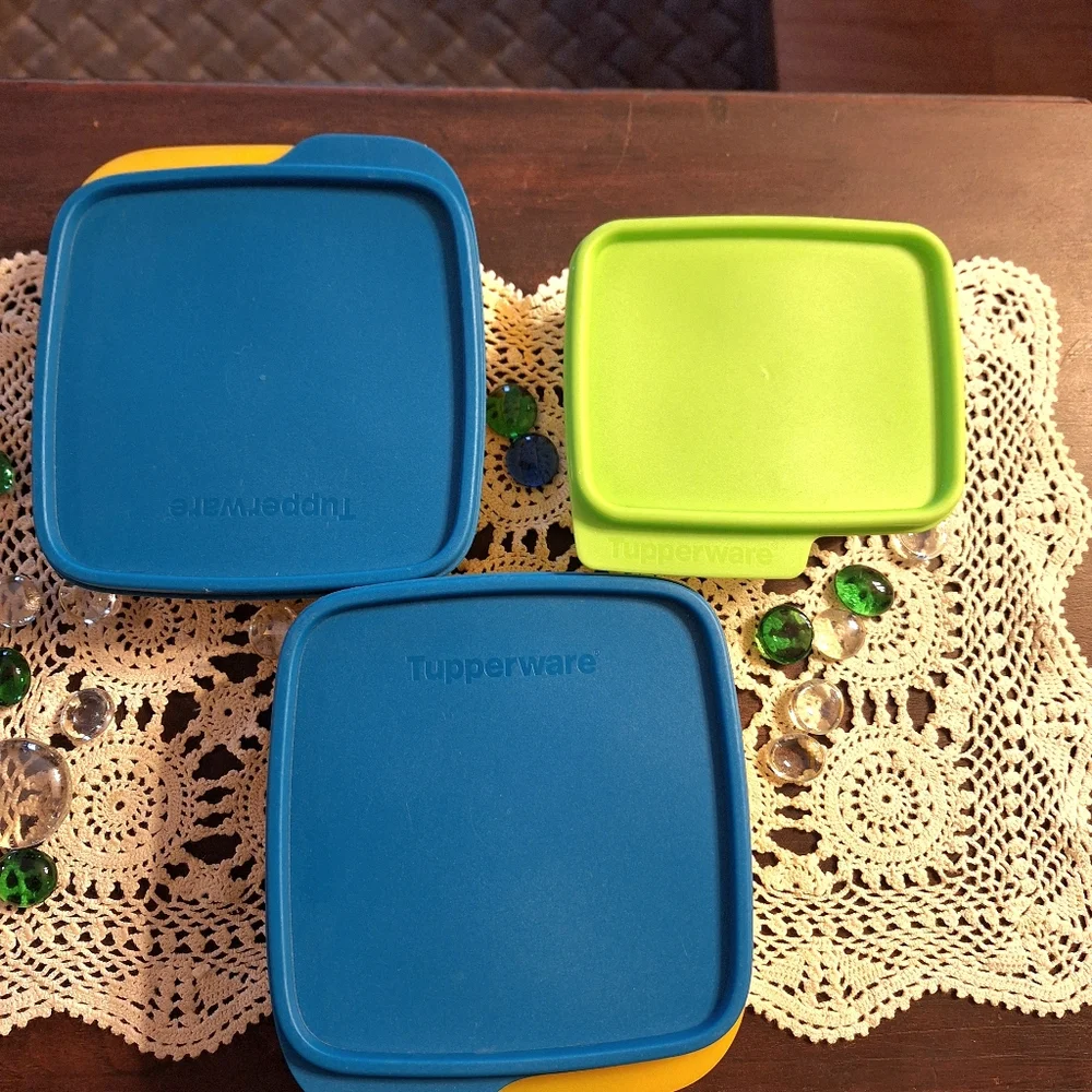 Tupperware Colorful Lunch & Snack Sets (3)